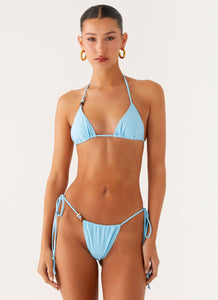 Liona Bead Bikini Bottoms - Turquoise