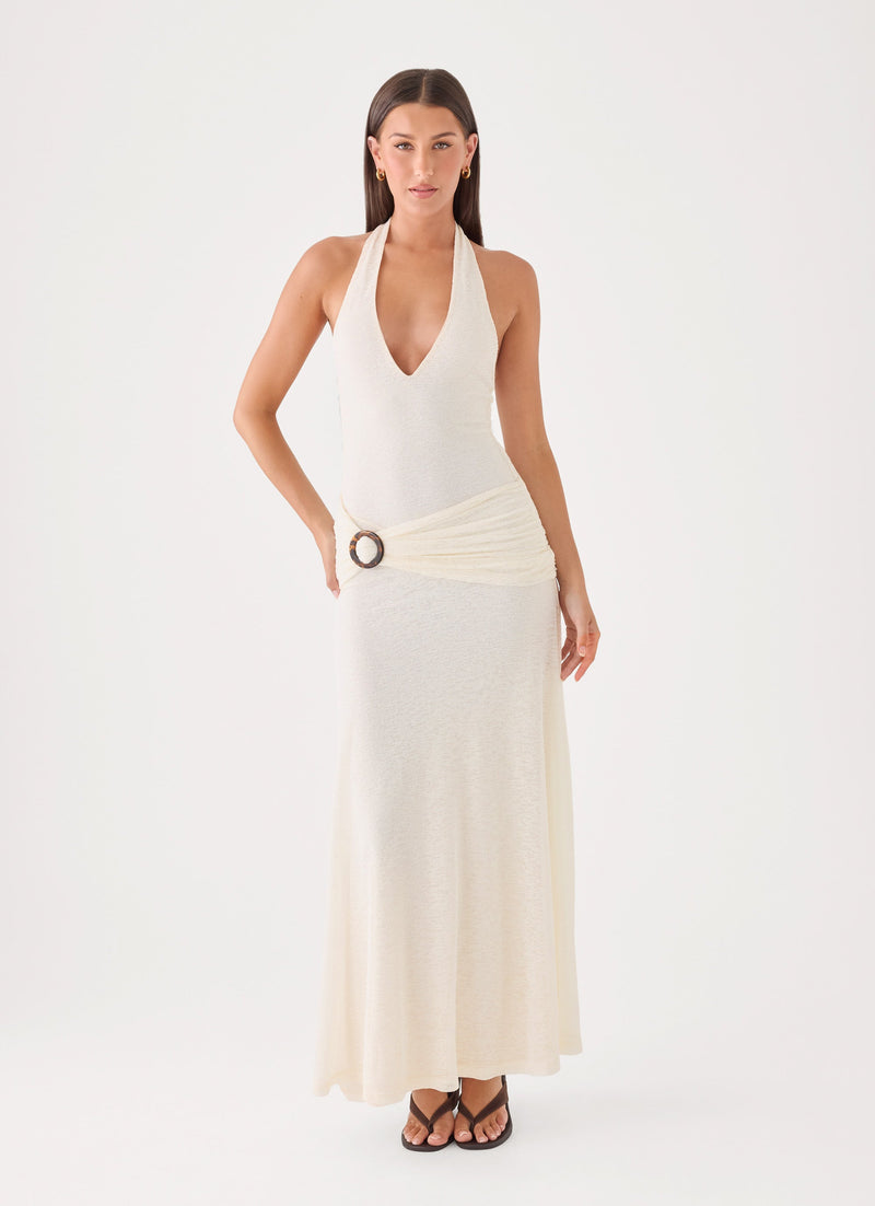 Lisa Maxi Dress - Ivory
