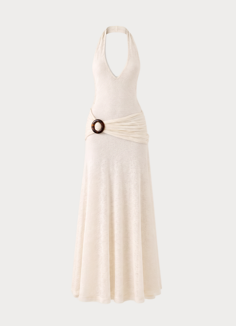 Lisa Maxi Dress - Ivory