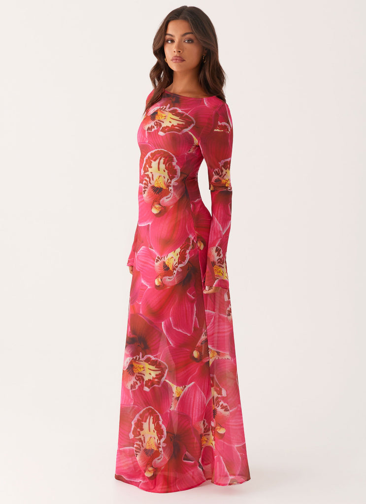 Lorde Maxi Dress - Orchid Pink