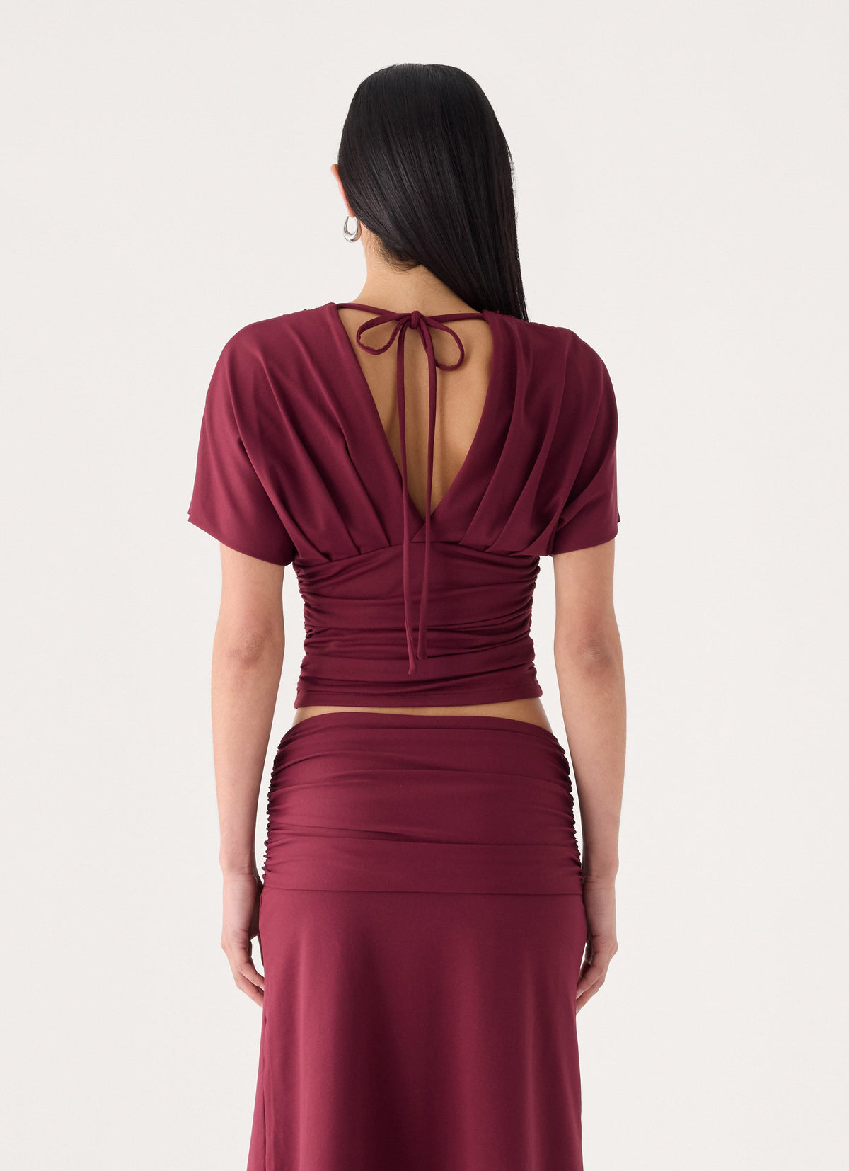 Lorelei Top - Maroon