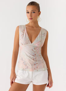 Lost In Love Top - Mystic Paisley