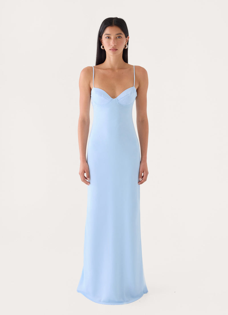 Loved By You Maxi Dress - Blue