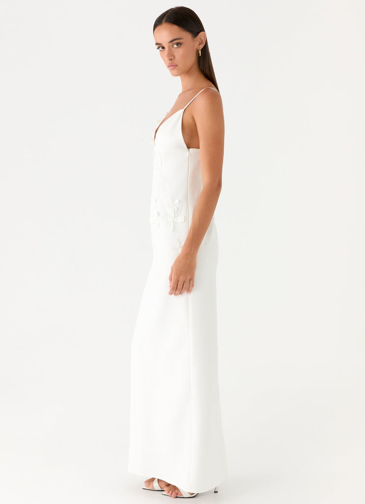 Lyris Maxi Dress - White