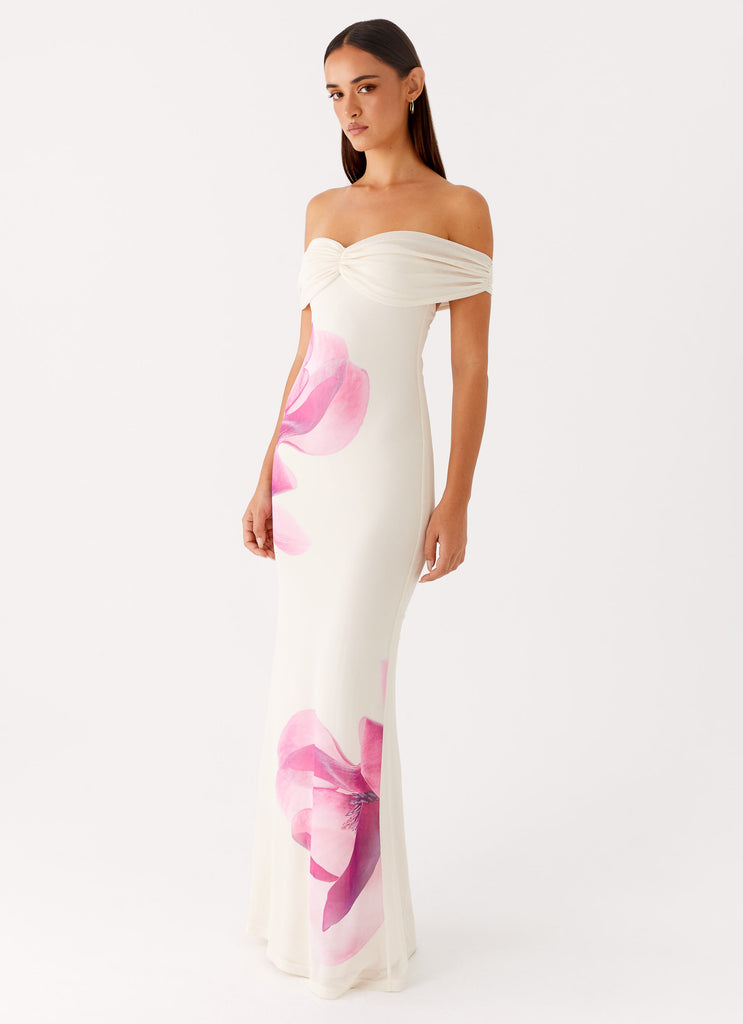Maderia Maxi Dress Ivory 4