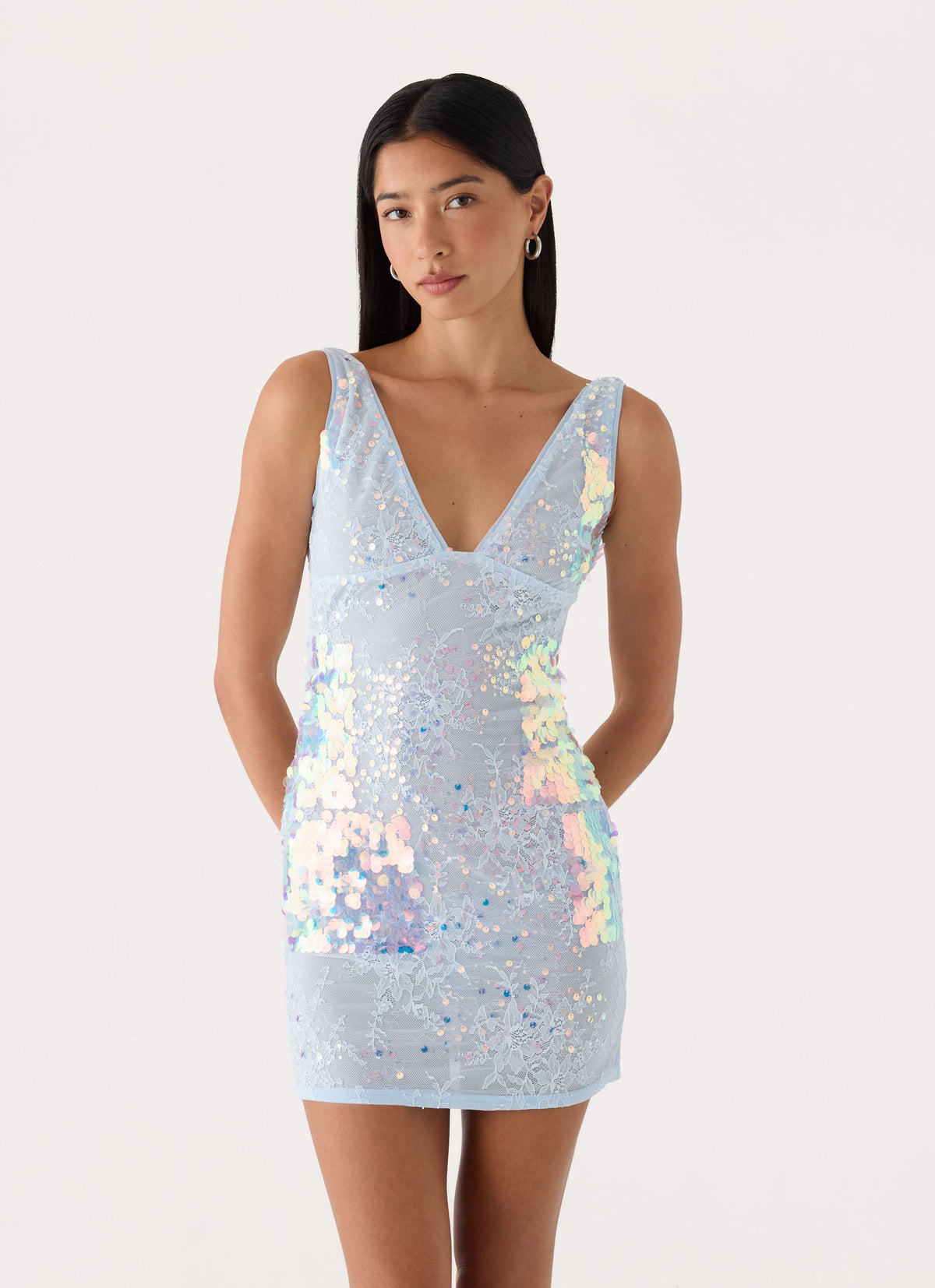 Maral Sequin Mini Dress