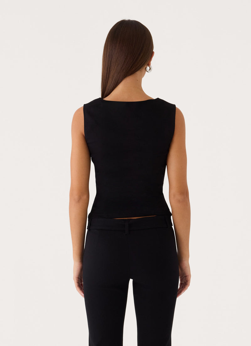 Miana Top - Black