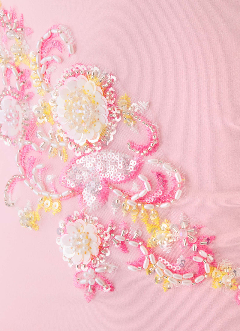 Michele Floral Top - Pink