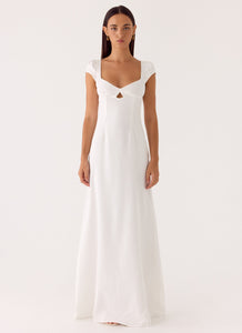 Never Really Over Maxi Dress - White