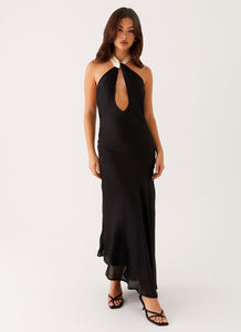 Night Owl Maxi Dress - Black