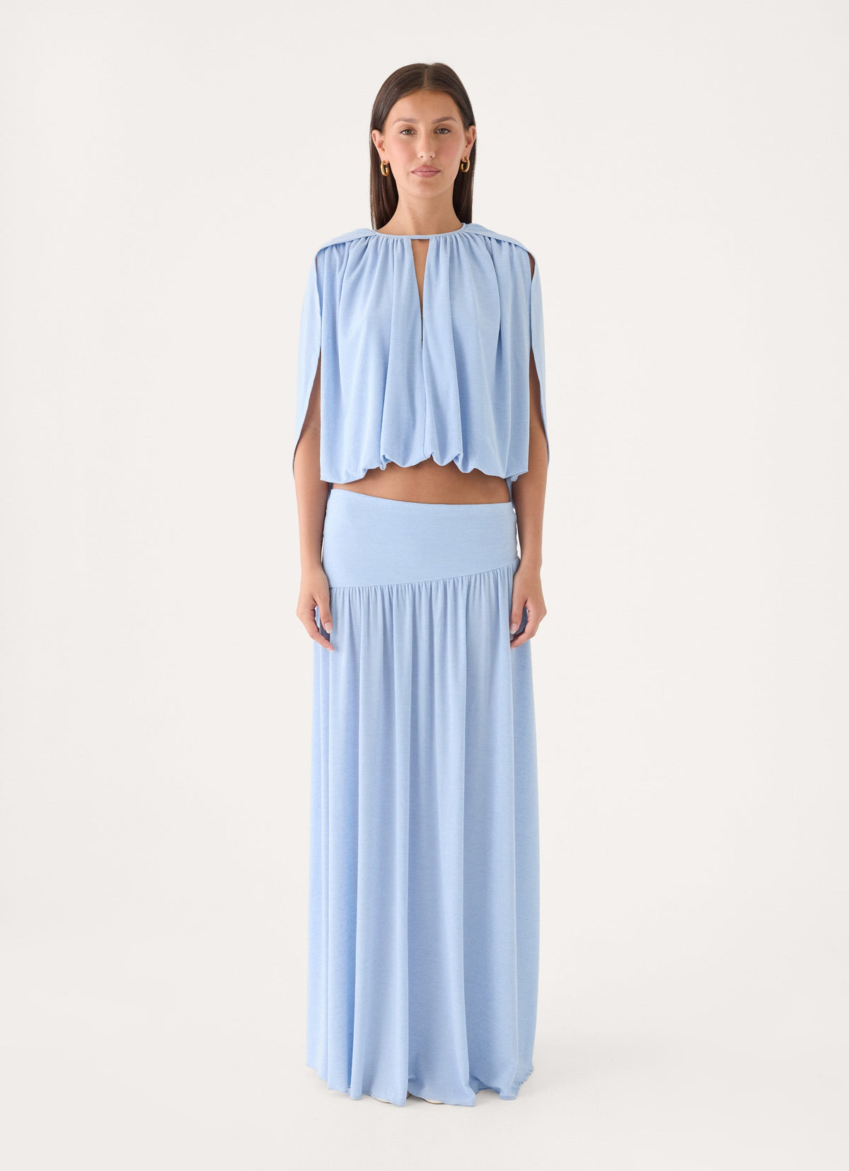 Nilima Maxi Skirt - Blue
