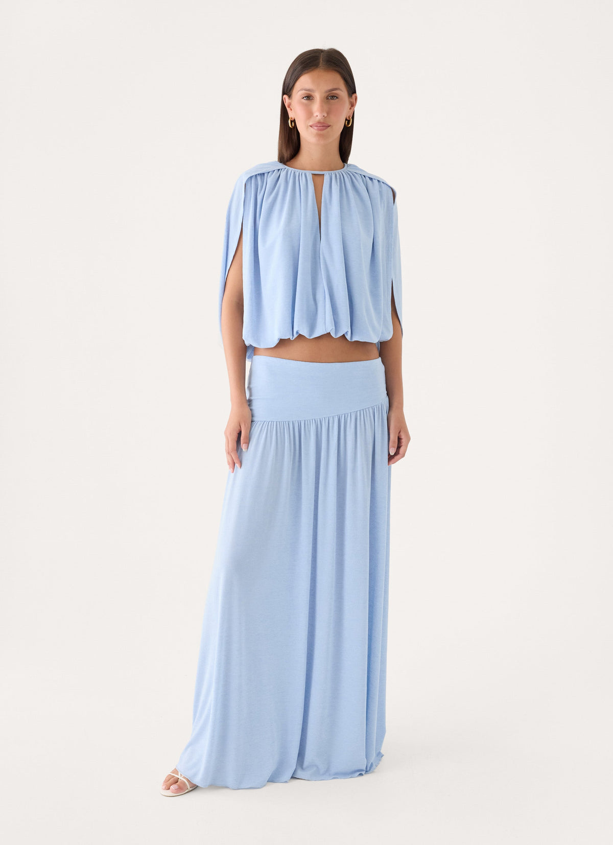 Nilima Maxi Skirt - Blue