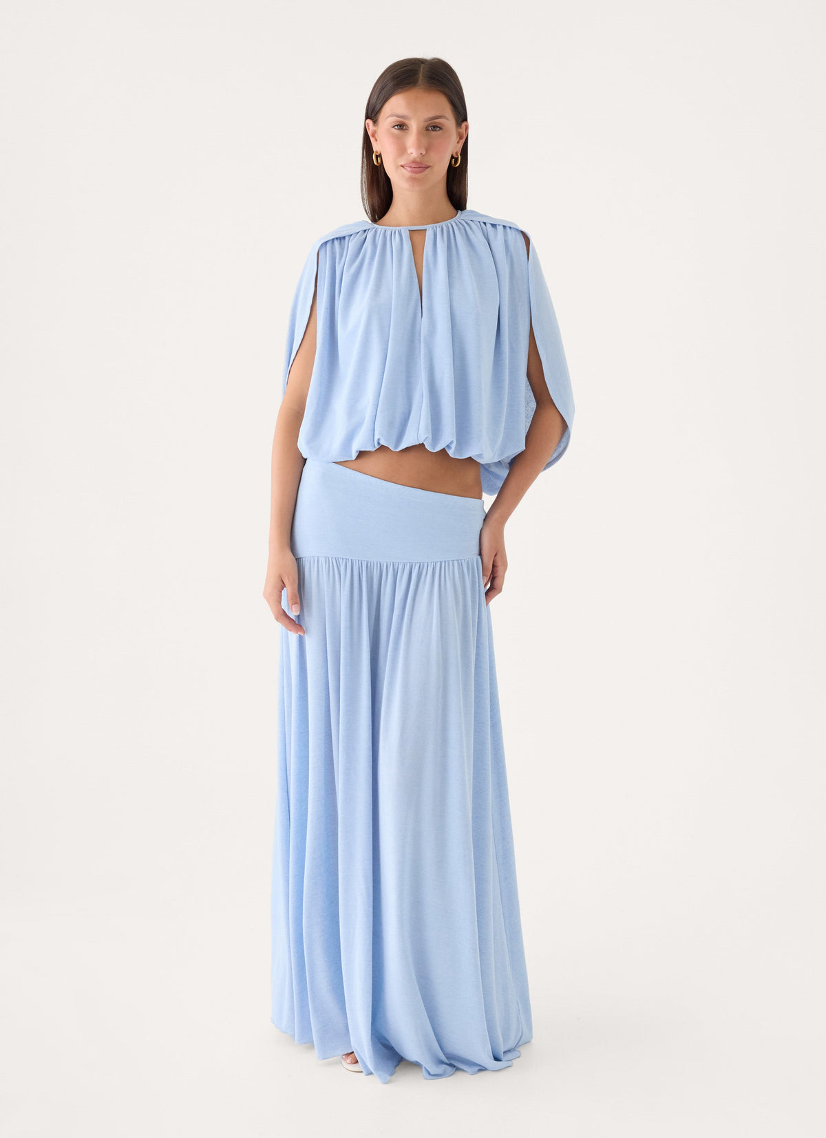 Nilima Maxi Skirt - Blue