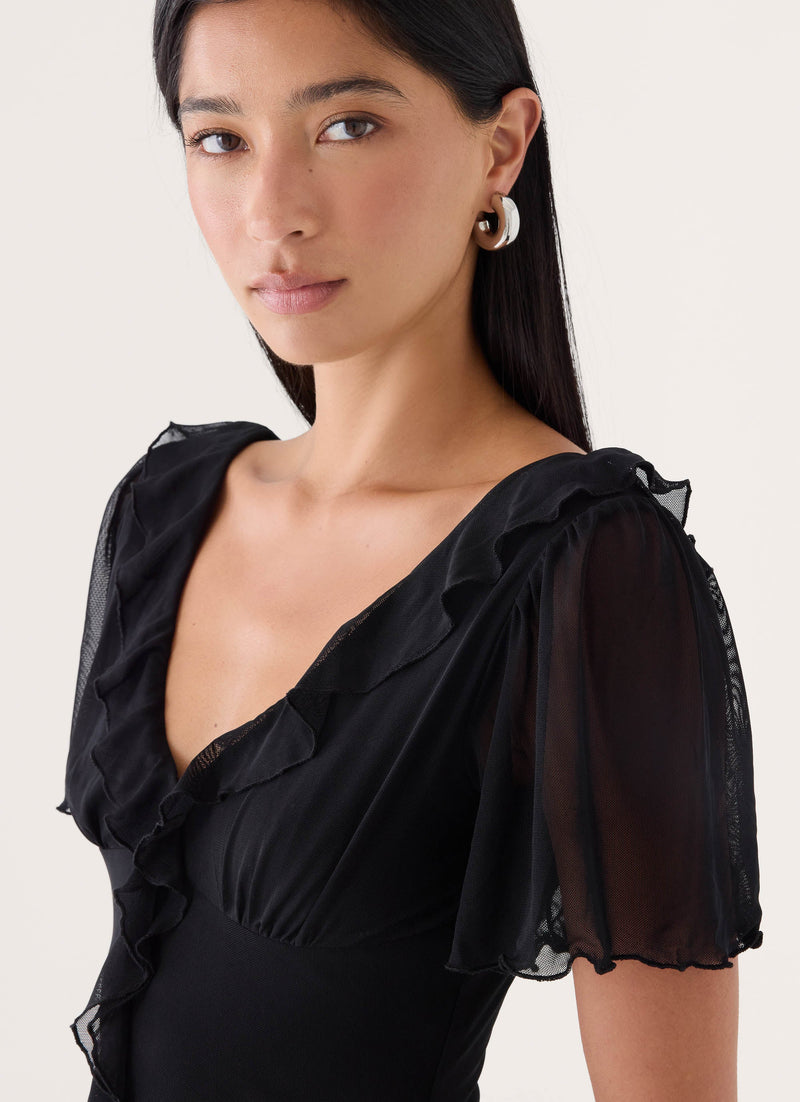 Noeline Mini Dress - Black