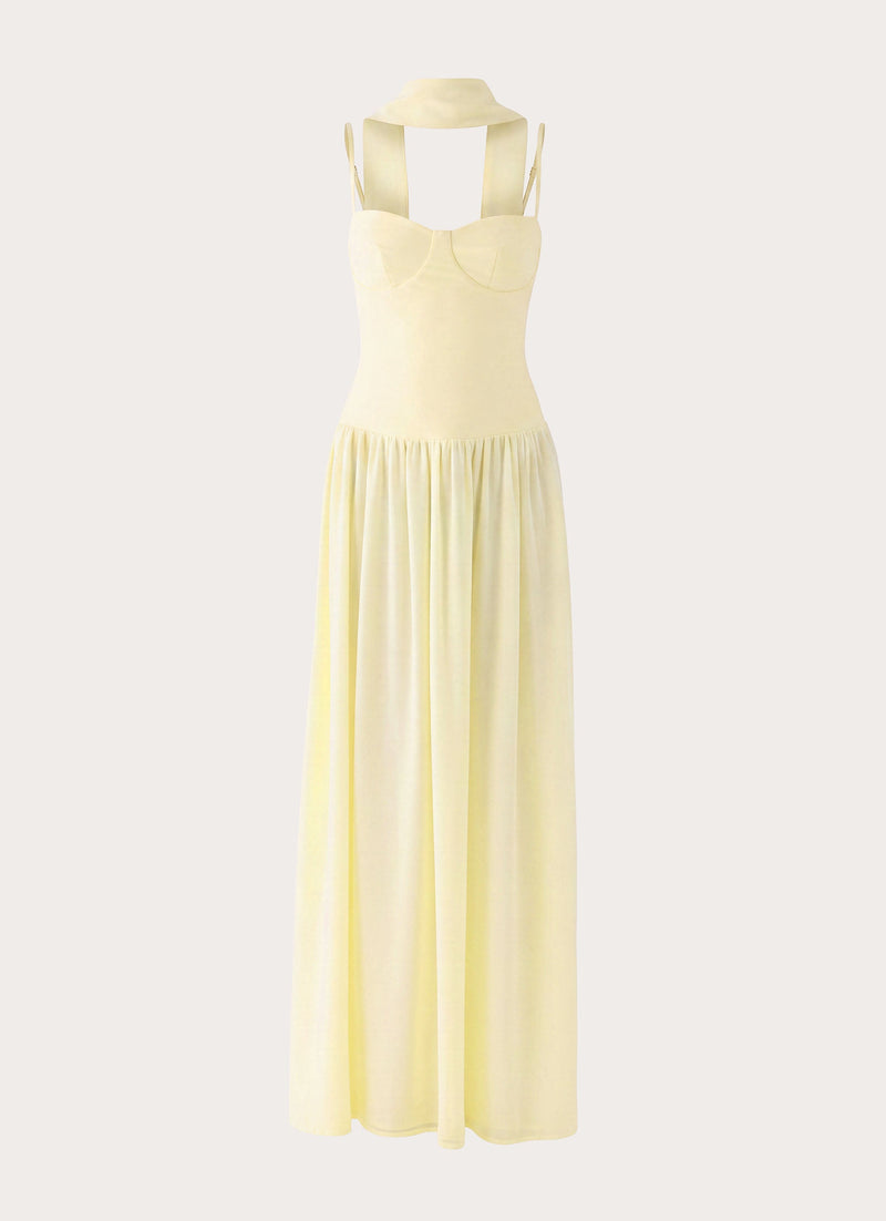 On My Page Maxi Dress - Yellow