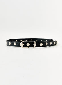 On The List Belt - Black