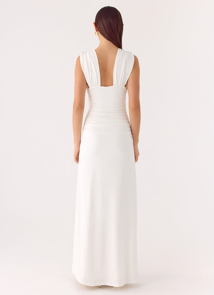 Options Maxi Dress - White