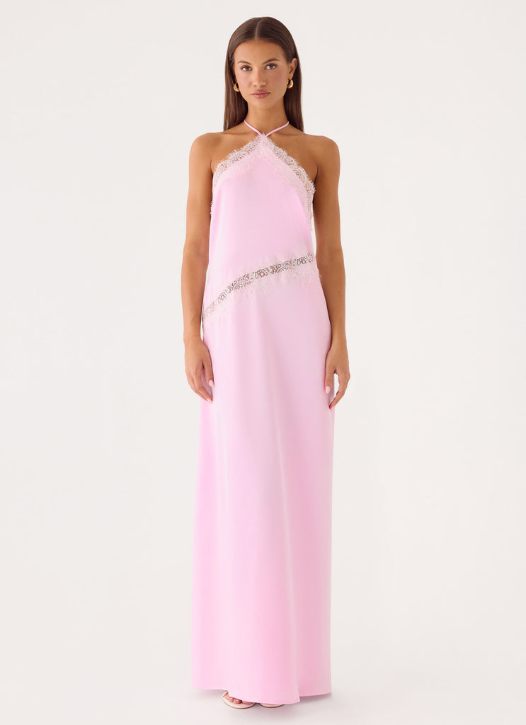 Orvian Maxi Dress - Pink