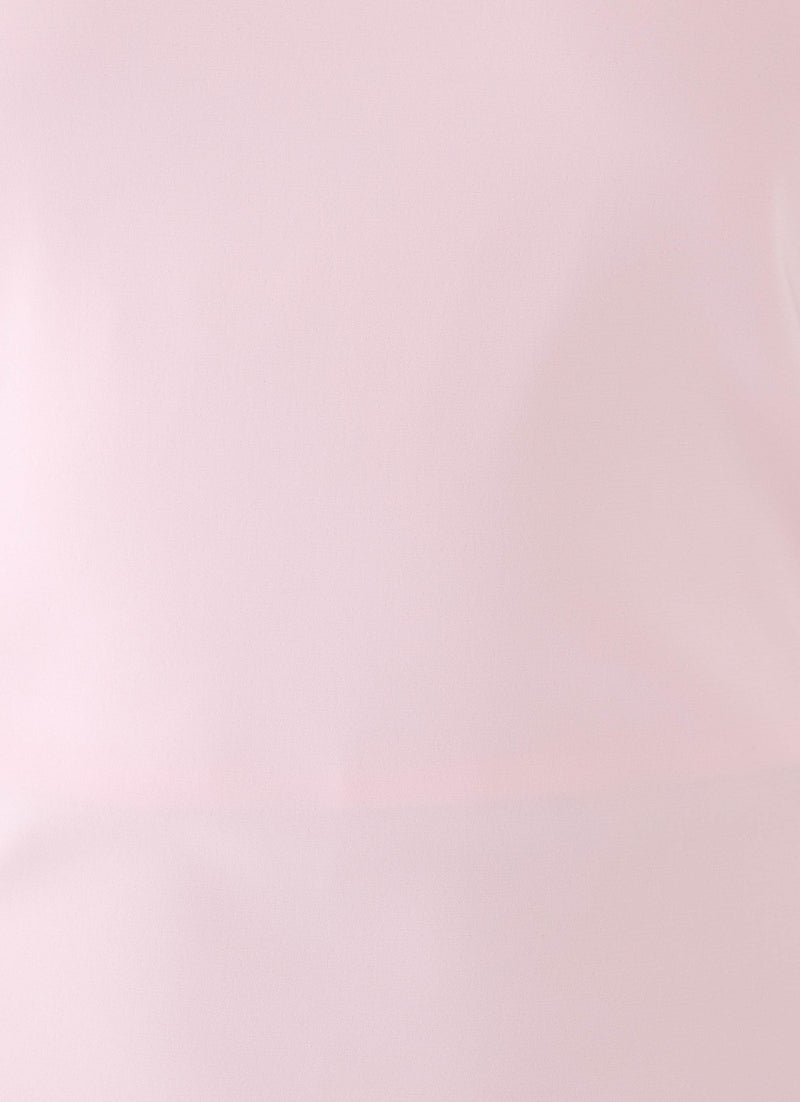 Out All Night Scarf Maxi Dress - Soft Pink