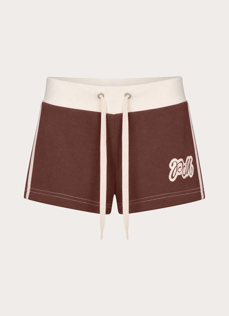 Paris Mini Shorts - Chocolate
