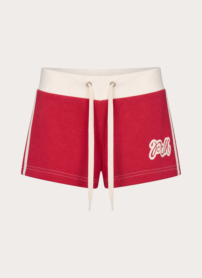 Paris Mini Shorts - Red