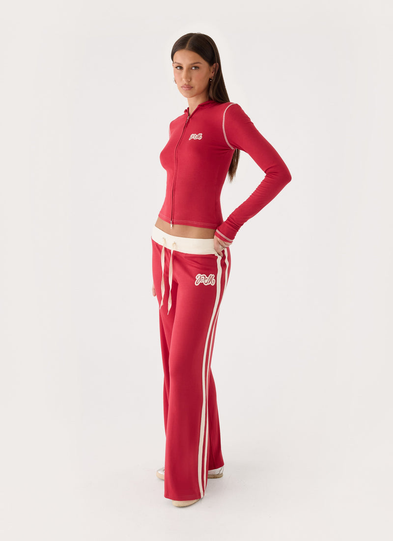 Paris Sweatpants - Red