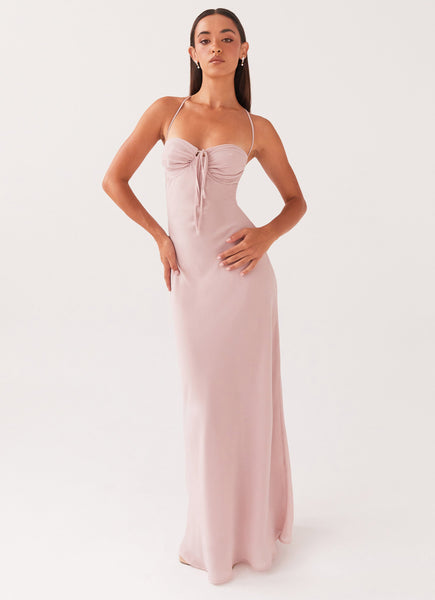 Aveline Maxi Dress - Mauve  Peppermayo Canada
