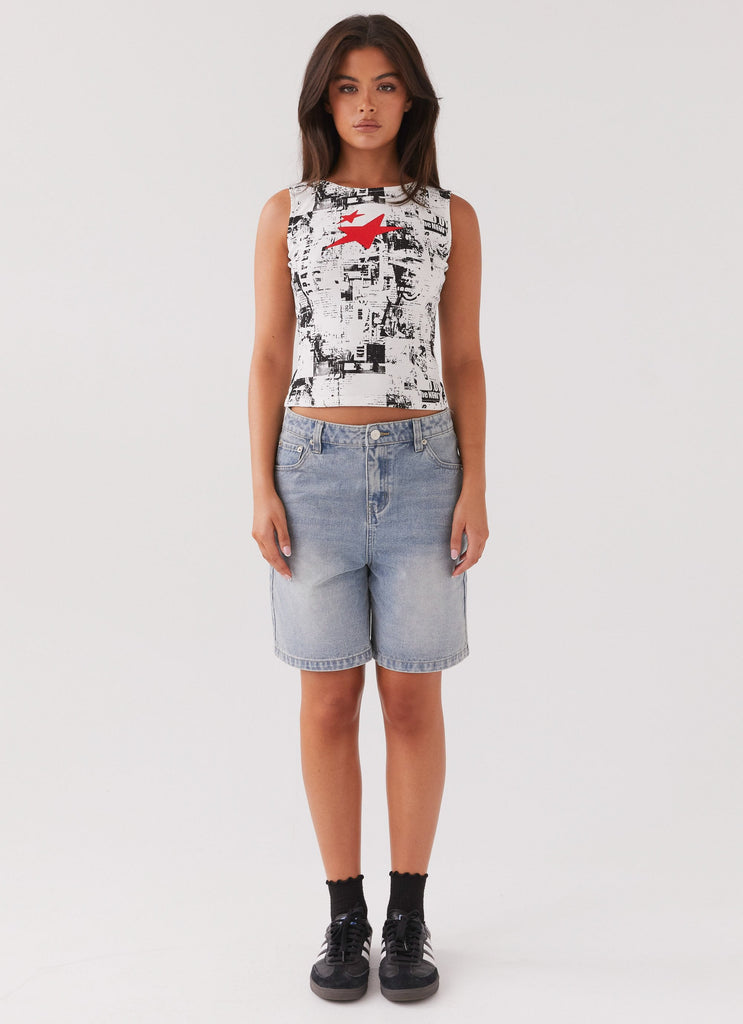 Skipper Graphic Tank Top - Editorial