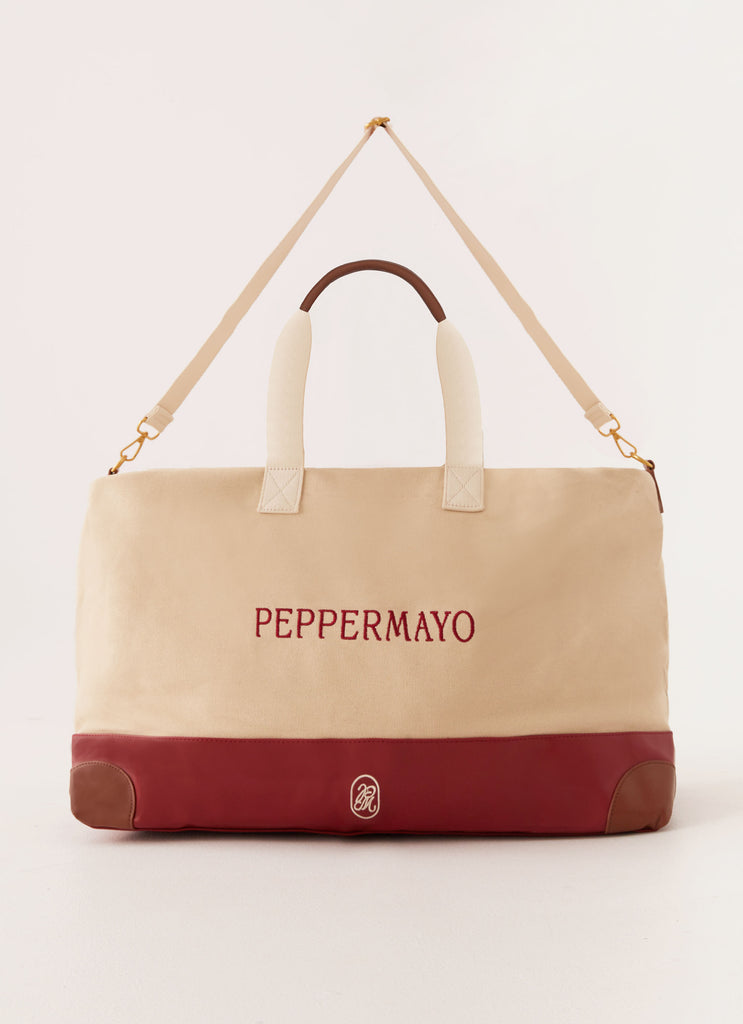 Peppermayo Weekender Bag - Ivory