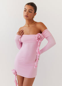 Womens Cecilia Rose Mini Dress in the colour Candy in front of a light grey background