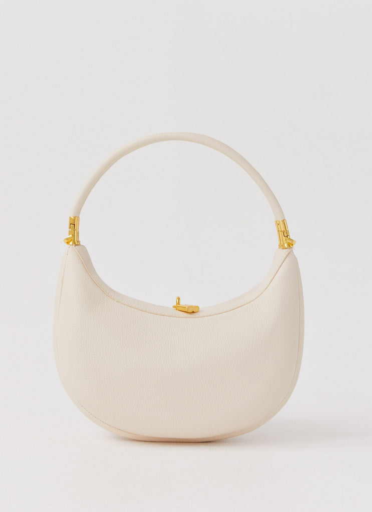 Womens Celestial Bag in the colour Ivory in front of a light grey background