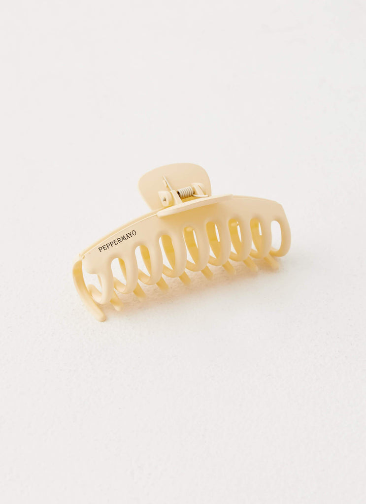 Peppermayo Claw Clip - Ivory