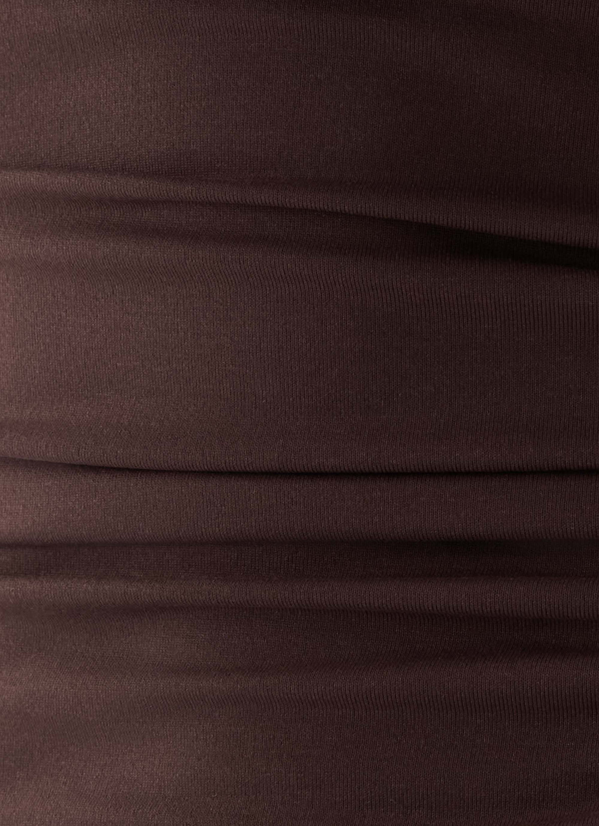 Perrie Asymmetrical Top - Chocolate