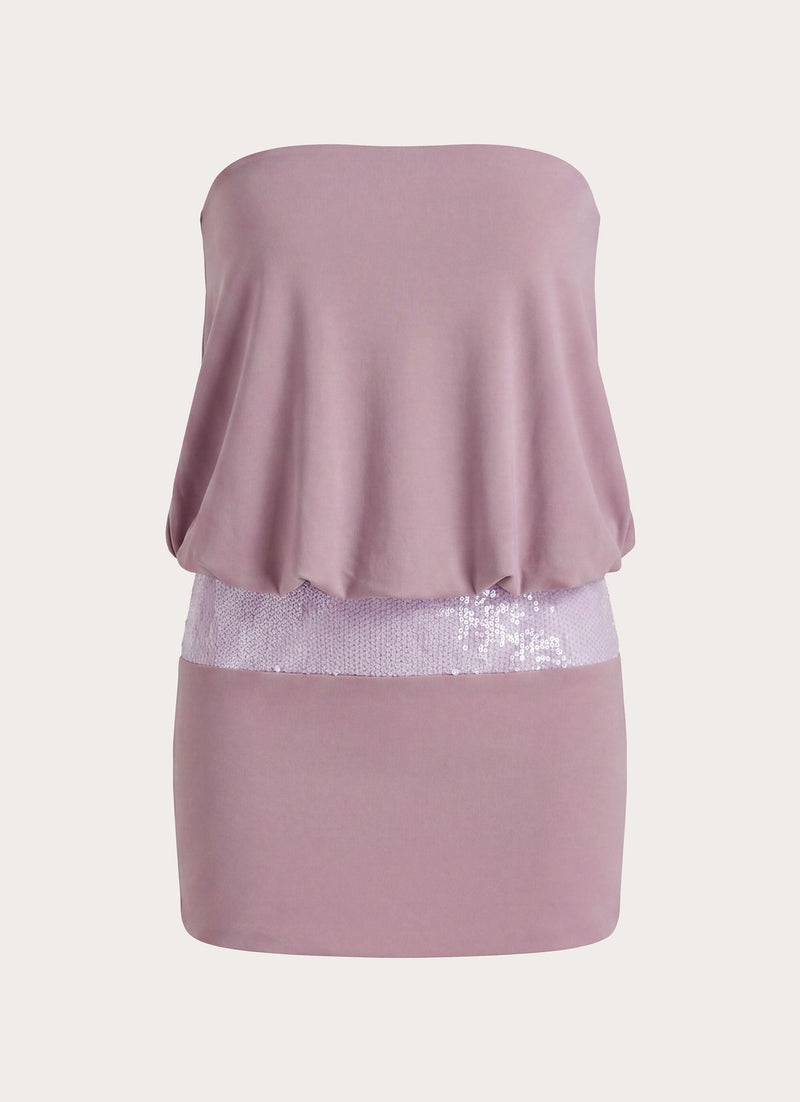 Pilbrow Mini Dress - Dusty Mauve