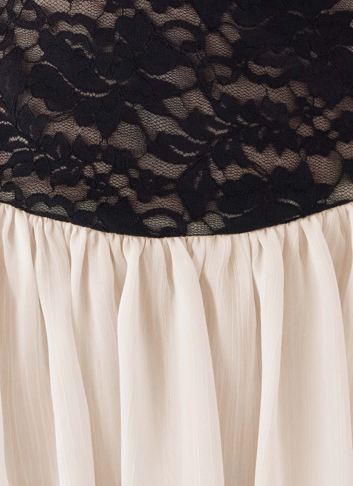 Poppie Lace Mini Dress - Ivory