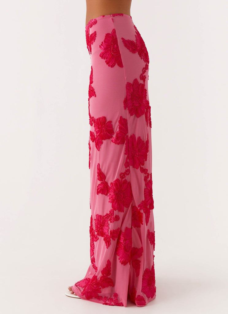 Radiate Maxi Skirt - Pink