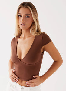 Raffaella Top - Chocolate