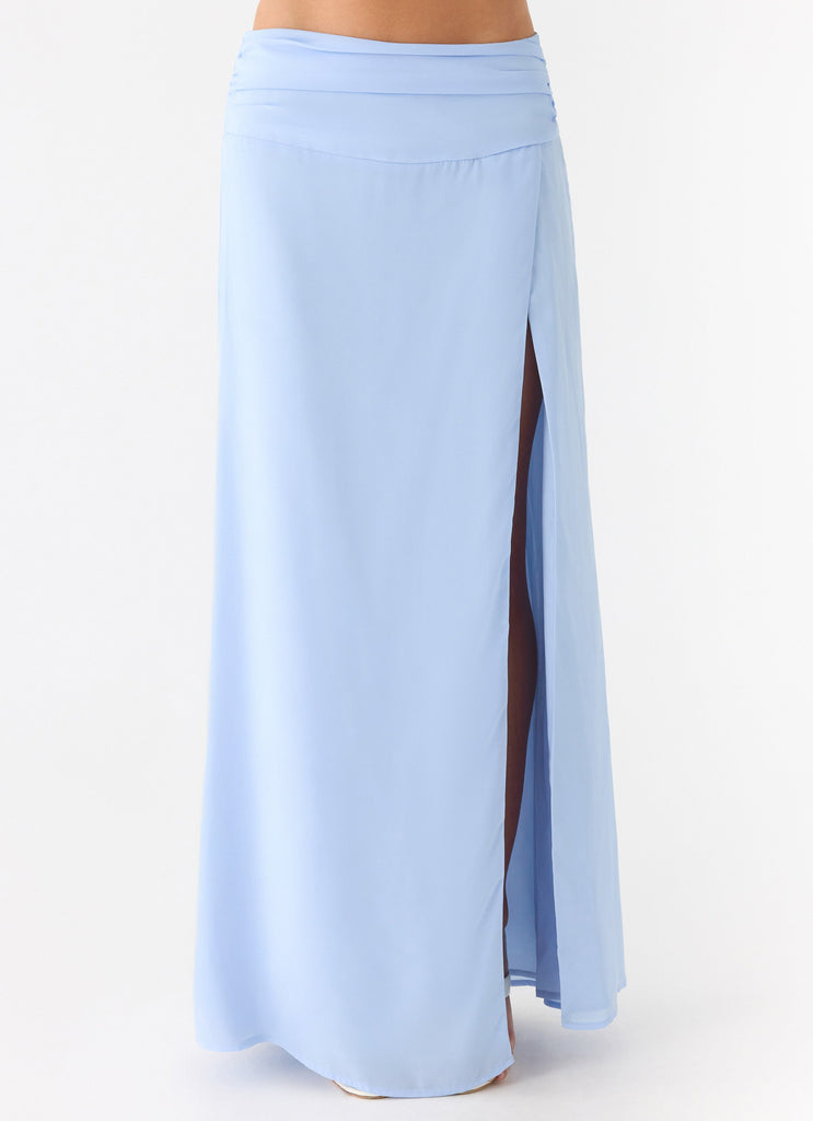Remee Maxi Skirt - Blue