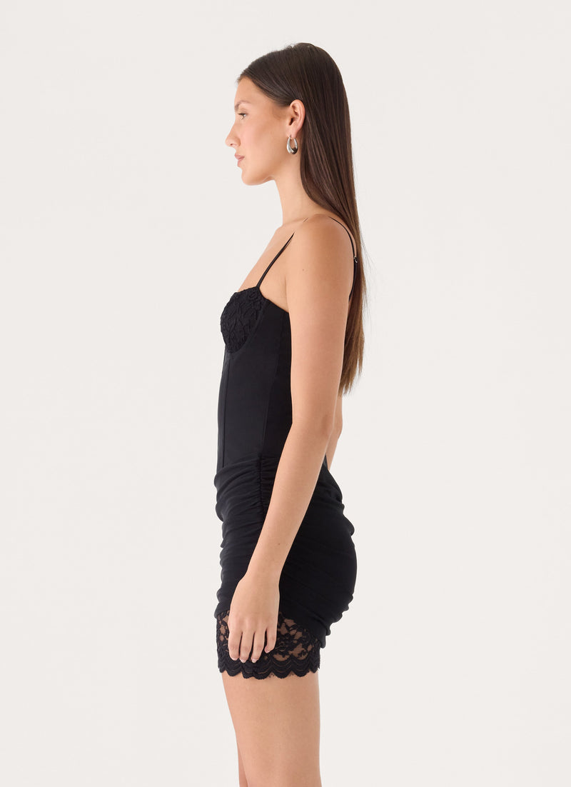 Renaya Mini Dress - Black