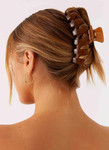 Rhett Claw Clip - Brown