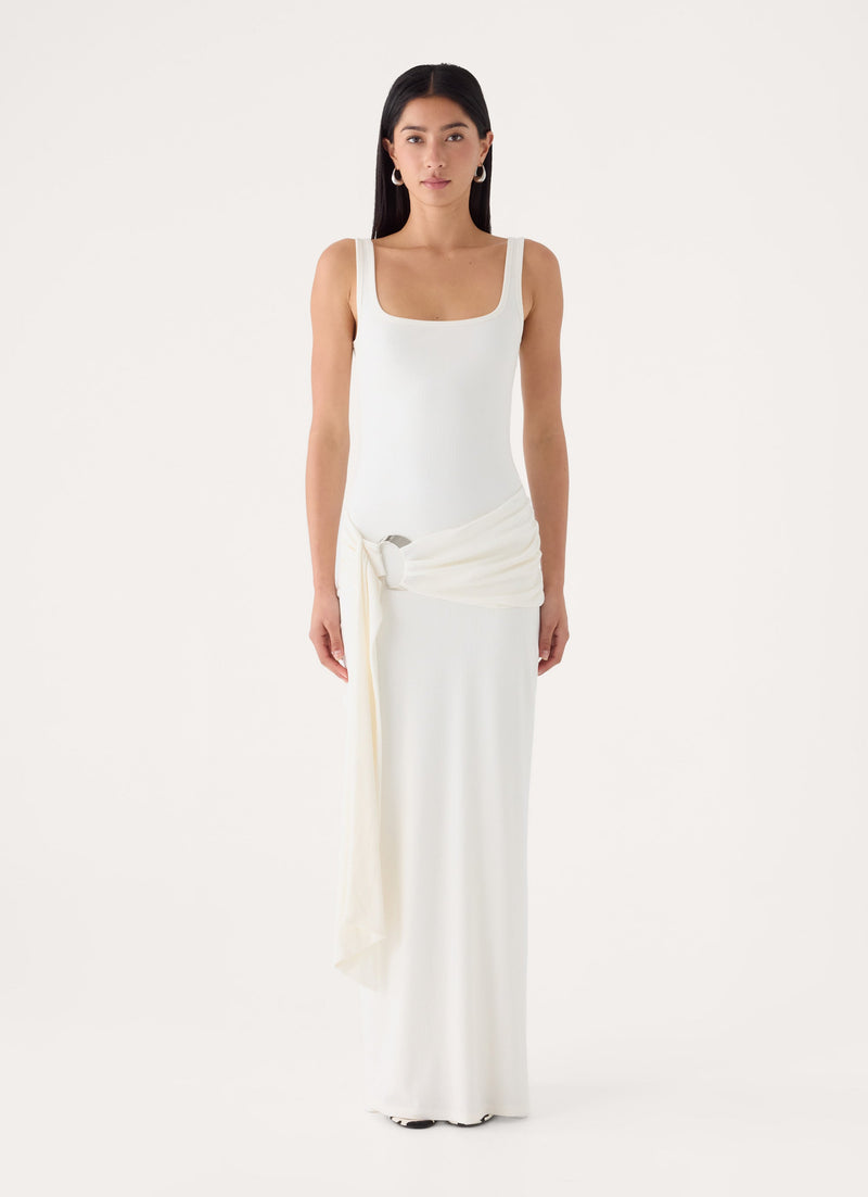Risala Maxi Dress - White