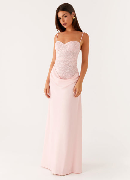 Romy Maxi Dress - Pink Romy Maxi Dress - Pink