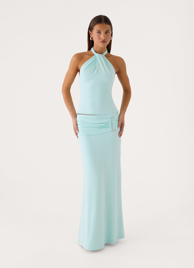 Rosanna Maxi Skirt - Mint