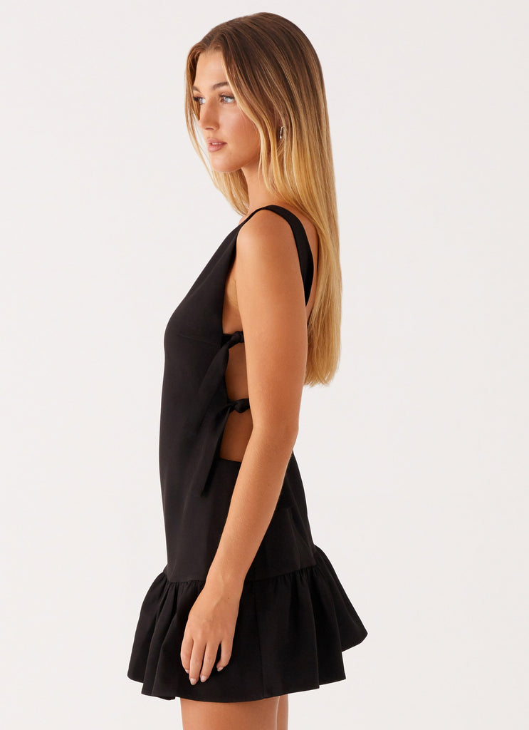 Roux Mini Dress - Black