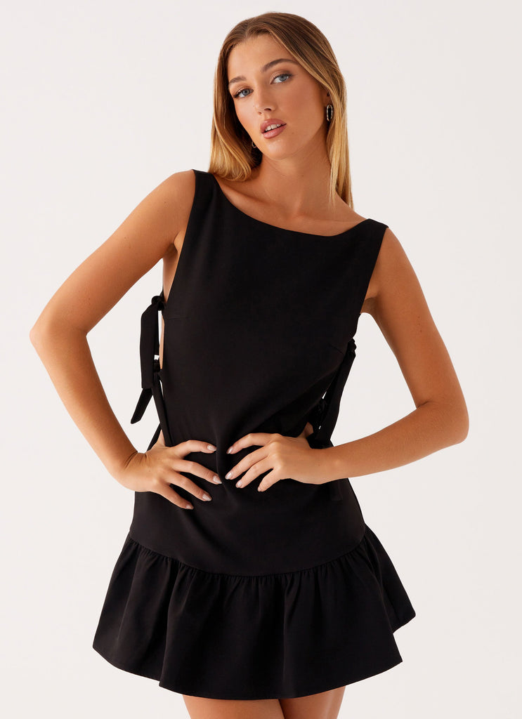 Robe courte Roux - Noir