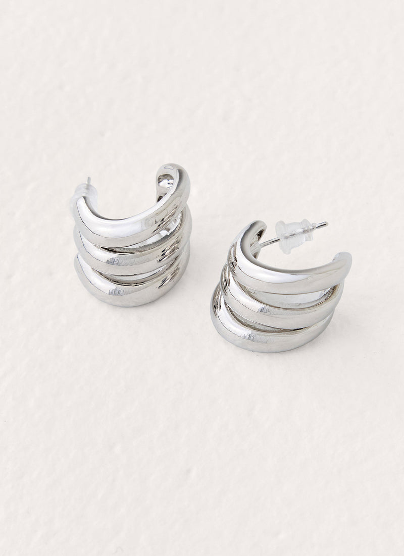 Sardinia Darling Earrings - Silver