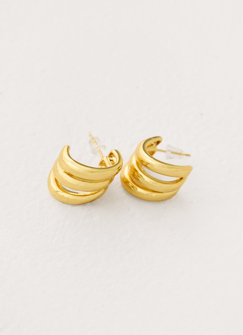 Sardinia Darling Earrings - Gold