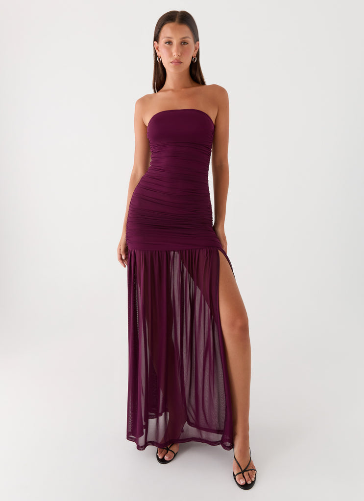Savaya Maxi Dress - Mulberry