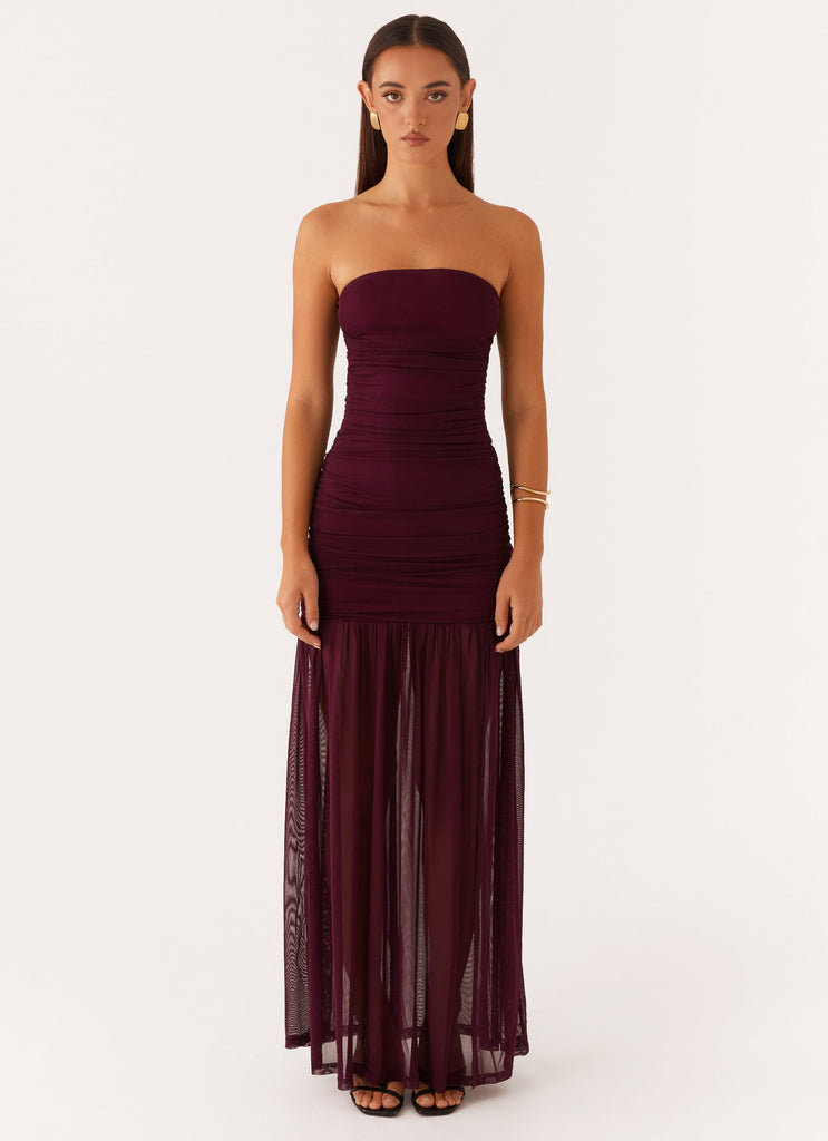 Savaya Maxi Dress - Mulberry