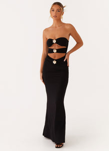 Save Me Maxi Dress - Black